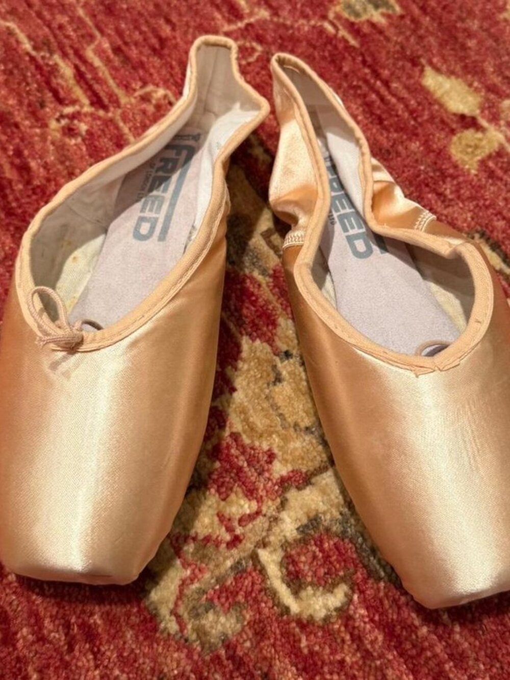 Pink Satin Ballet Slippers